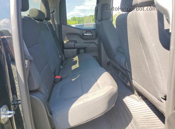 1GCRYBEK0MZ224134 2021 CHEVROLET SILVERADO Black Vista interior trasera