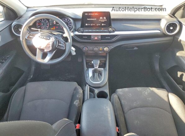 3KPF24AD8PE565997 2023 KIA FORTE White Instrument cluster view