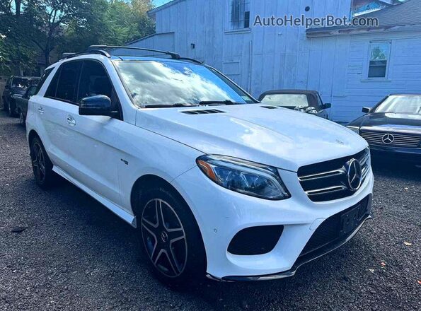4JGDA6EB5KB18728X 2019 MERCEDES-BENZ GLE White Rear left