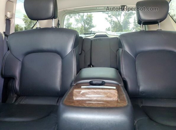 JN8AZ2NF7G9610023 2016 INFINITI QX80 Silver უკანა სალონის ხედი