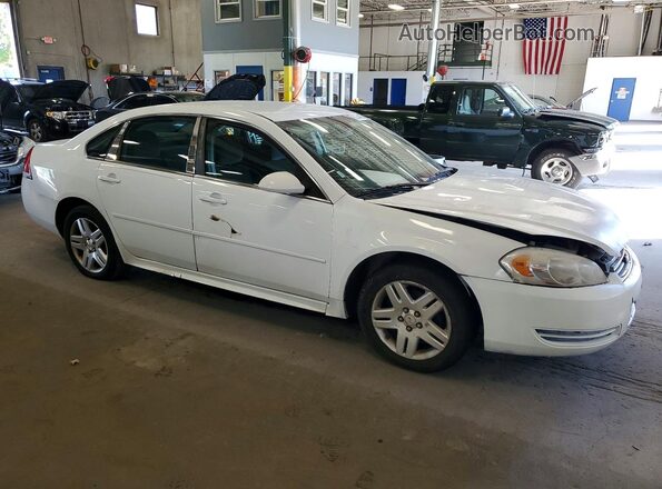 2G1WB5E35G1119593 2016 CHEVROLET IMPALA White Widok z przodu