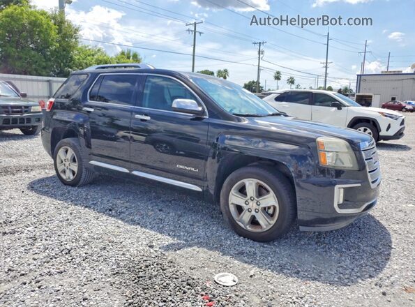 2GKFLVEK7H6293881 2017 GMC TERRAIN Черный Вид спереди