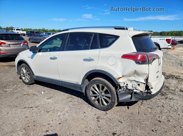 JTMDJREV8JD155350 2018 TOYOTA RAV4 White Задня права чверть
