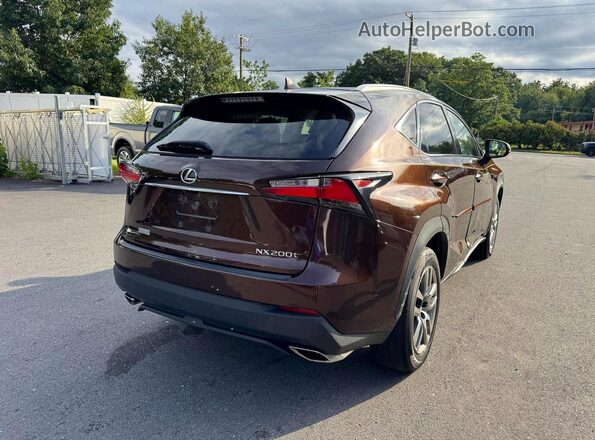 JTJBARBZ9G2081923 2016 LEXUS NX Maroon წინა მარჯვენა