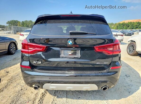5UXTR7C56KLR39625 2019 BMW X3 Black Սալոնի դիմացի տեսք
