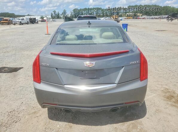 1G6AB5RX9G0104074 2016 CADILLAC ATS Silver Vista interior delantera