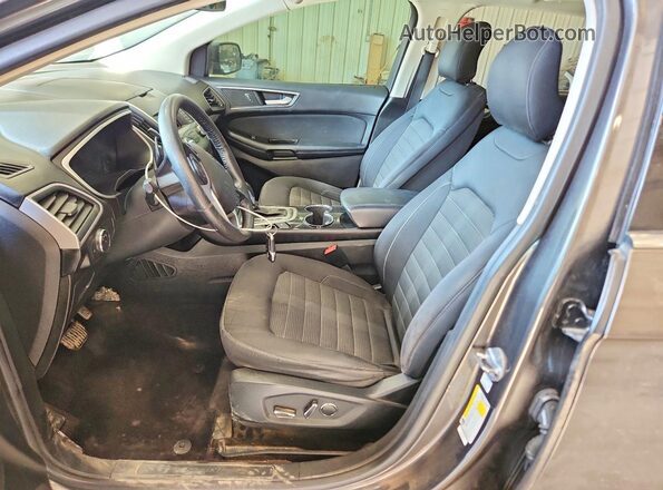 2FMPK4J95GBC11292 2016 FORD EDGE Серый Вид панели приборов
