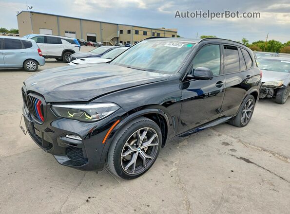 5UXCR6C08LLL65979 2020 BMW X5 Black Rear left