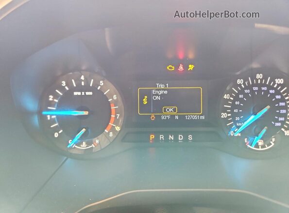 2FMPK4J95GBC11292 2016 FORD EDGE Серый Вид задних сидений