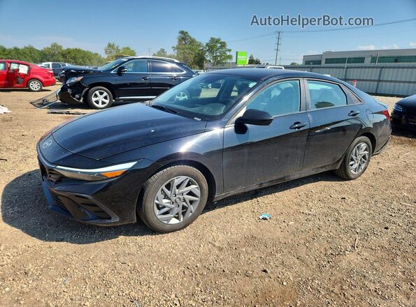 KMHLM4DJ8SU173476 2025 HYUNDAI ELANTRA Черный Задняя левая четверть