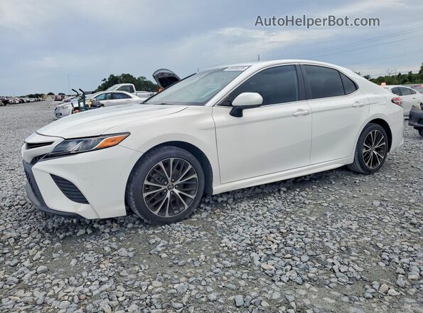 4T1B11HK4KU785986 2019 TOYOTA CAMRY White უკანა მარცხენა
