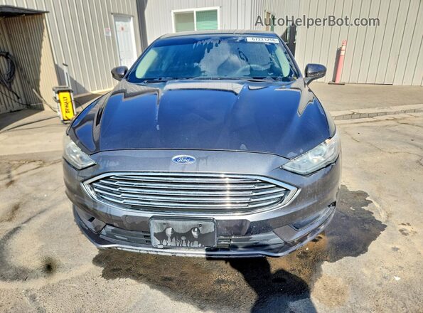 3FA6P0HD4HR255622 2017 FORD FUSION Gray Հետևի տեսք