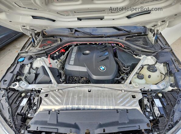 5UX53GP04T9241490 2026 BMW X3 White Vista de la etiqueta del VIN