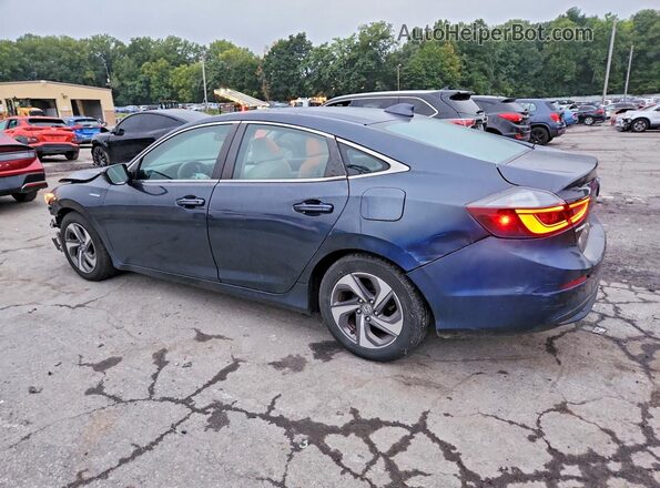 19XZE4F1XKE002574 2019 HONDA INSIGHT Black უკანა მარჯვენა
