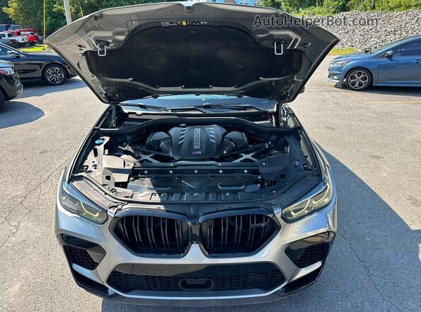 5YMCY0C03P9N63820 2023 BMW X6 Gray Widok z tyłu