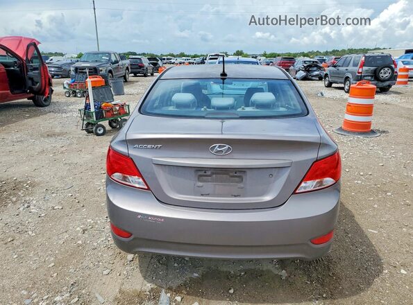 KMHCT4AE6HU360153 2017 HYUNDAI ACCENT Бежевый Вид салона спереди
