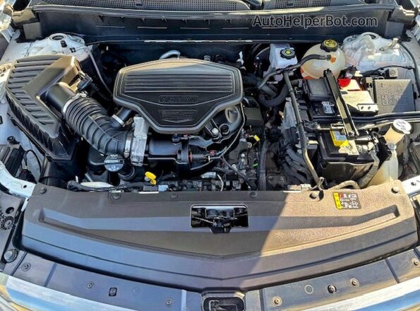 1GYKPCRSXMZ230618 2021 CADILLAC XT6 White Панорамний вид салону 360°