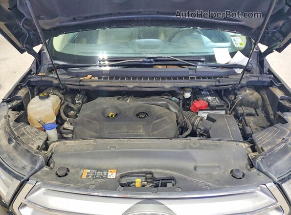 2FMPK3J99HBB25429 2017 FORD EDGE Черный Вид подкапотного пространства