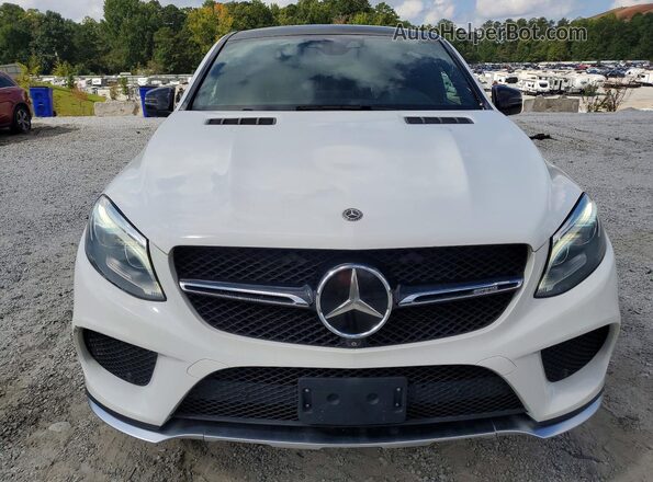 4JGED6EB4JA091420 2018 MERCEDES-BENZ GLE White Вид ззаду
