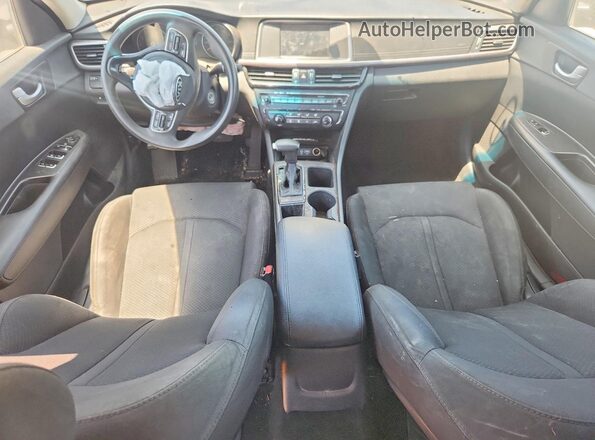 5XXGT4L38JG189290 2018 KIA OPTIMA Maroon Вид щитка приладів
