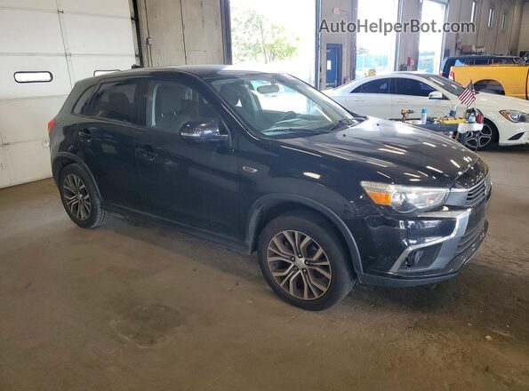 JA4AP3AU3HZ047656 2017 MITSUBISHI OUTLANDER Black Вид спереду