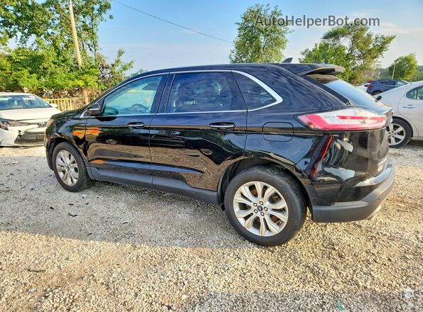 2FMPK4K95NBA51958 2022 FORD EDGE Black Trasero derecho