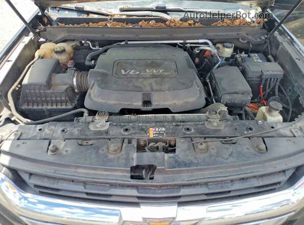 1GCGSBE31G1198969 2016 CHEVROLET COLORADO Черный Вид подкапотного пространства
