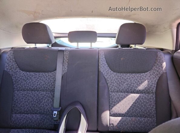 KMHC65LC8HU050336 2017 HYUNDAI IONIQ Gray Widok wnętrza z tyłu