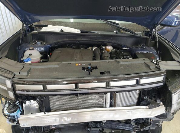 5NMP24GLXTH154185 2026 HYUNDAI SANTA Blue Widok naklejki z numerem VIN