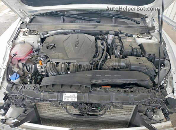 KMHL64JA9SA503237 2025 HYUNDAI SONATA White ძრავის განყოფილების ხედი