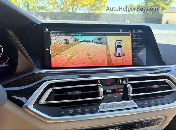 5UXCR6C55KLL37146 2019 BMW X5 White Շարժիչի բաժամունքի տեսք
