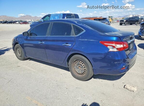 3N1AB7AP8GY216247 2016 NISSAN SENTRA Синий Задняя правая четверть