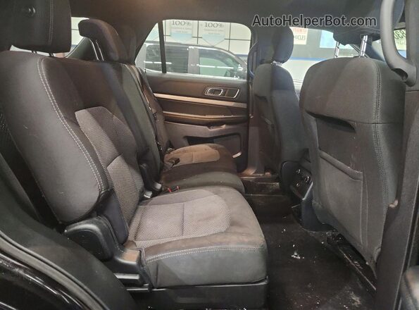 1FM5K8D84JGC78466 2018 FORD EXPLORER Black Vista del compartimento del motor