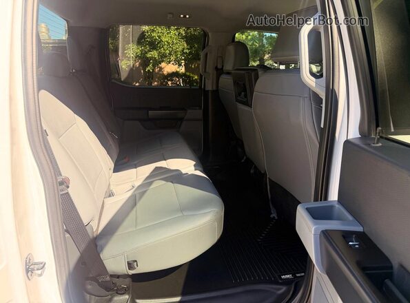 1FTFW1E59NFA51584 2022 FORD F150 White Vista interior delantera