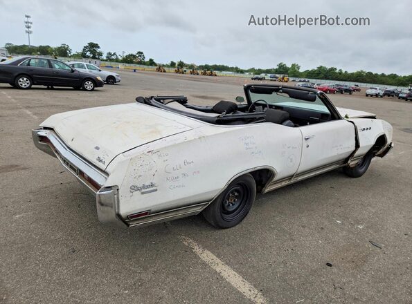 444670H293878 1970 BUICK SKYLARK Белый Задняя правая четверть