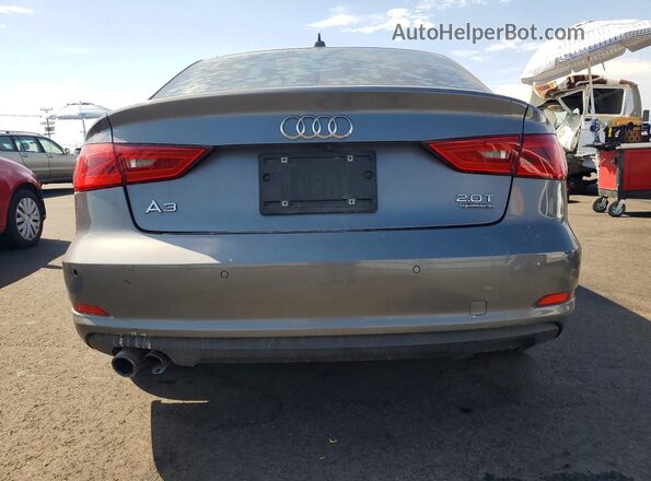 WAUA7GFF4G1023352 2016 AUDI A3 Gray Սալոնի դիմացի տեսք