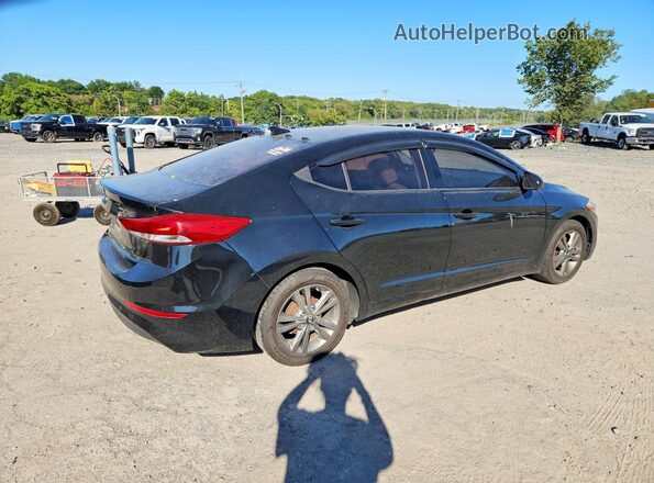 5NPD84LF0HH038716 2017 HYUNDAI ELANTRA Black Front right
