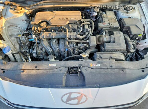KMHLL4DG0SU899601 2025 HYUNDAI ELANTRA White Вид підкапотного простору