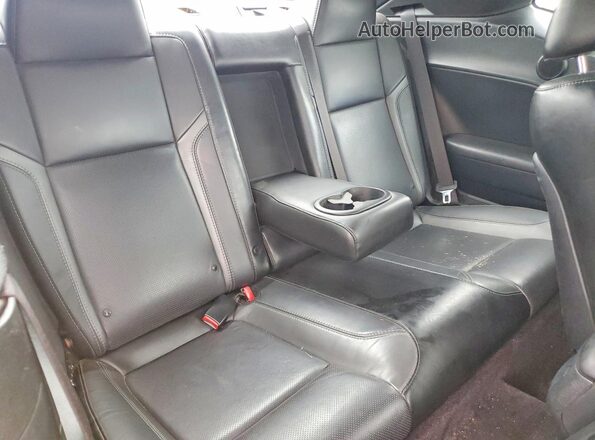 2C3CDZAG1HH503050 2017 DODGE CHALLENGER Yellow Rear interior view