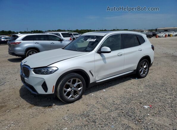 5UX43DP02P9S75220 2023 BMW X3 White Հետևի ձախ