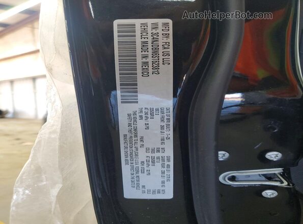 3C4NJDBN6ST623812 2025 JEEP COMPASS Black Widok naklejki z numerem VIN