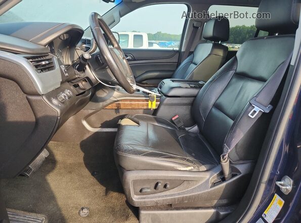 1GNSKBKC8HR171549 2017 CHEVROLET TAHOE Blue Вид панелі приладів