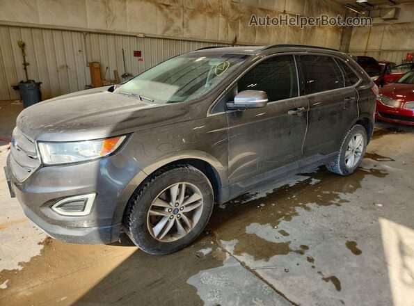 2FMPK4J95GBC11292 2016 FORD EDGE Серый Задняя левая четверть