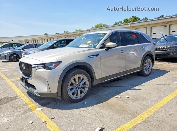 JM3KKEHD7S1228279 2025 MAZDA CX-90 Silver Trasero izquierdo