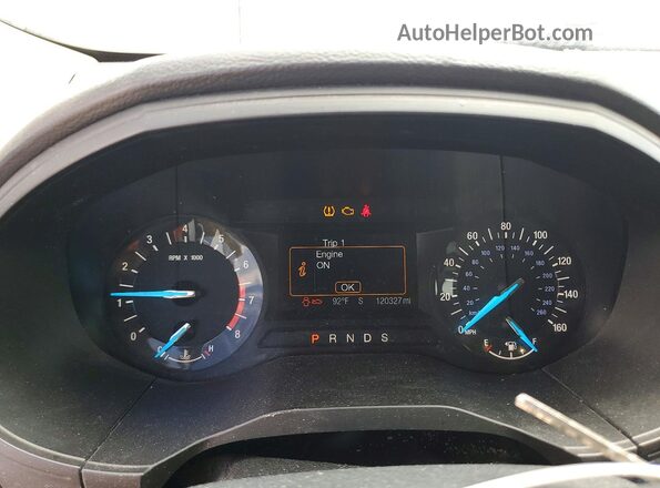 2FMPK4G98GBB78313 2016 FORD EDGE Серебряный Вид задних сидений