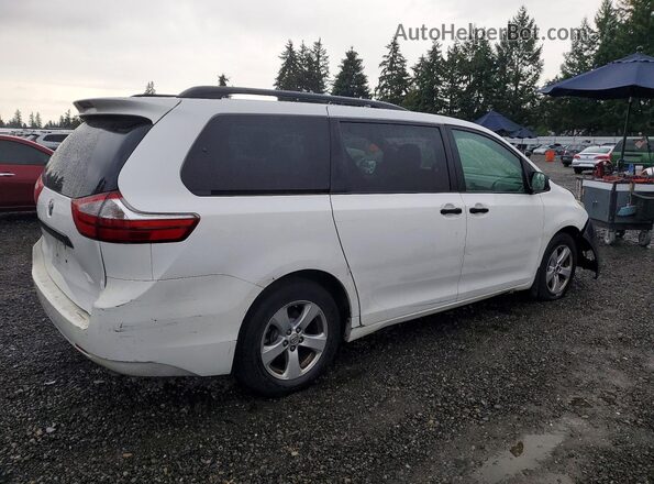 5TDZK3DC1GS748352 2016 TOYOTA SIENNA White Front right