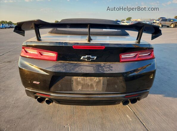 1G1FH3D73H0103509 2017 CHEVROLET CAMARO Black Вид салону спереду