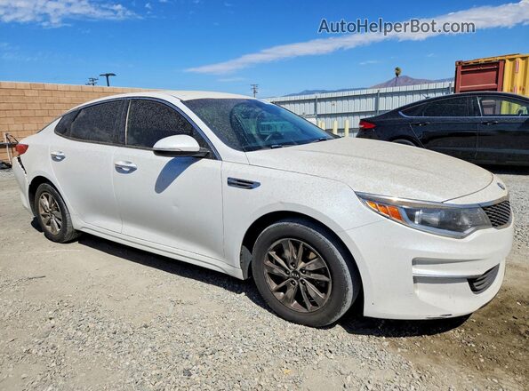 KNAGT4L34G5102737 2016 KIA OPTIMA White Դիմացի տեսք