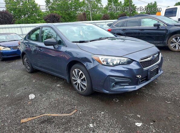 4S3GKAA63H3613144 2017 SUBARU IMPREZA Blue Vista frontal