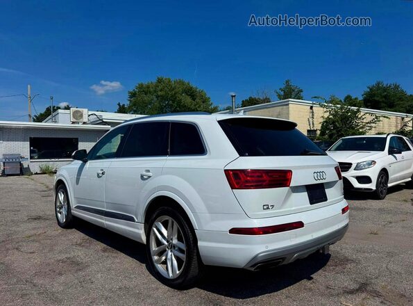 WA1VAAF76JD013370 2018 AUDI Q7 White უკანა მარჯვენა